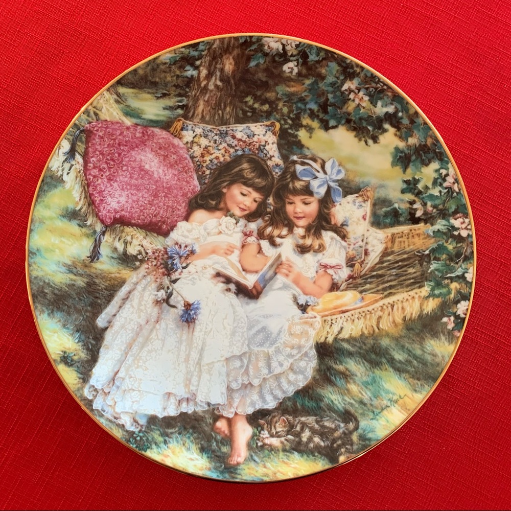 Vintage Reco 1992 Bradex Decorative Plate “Storybook Memories” Limited Edition
